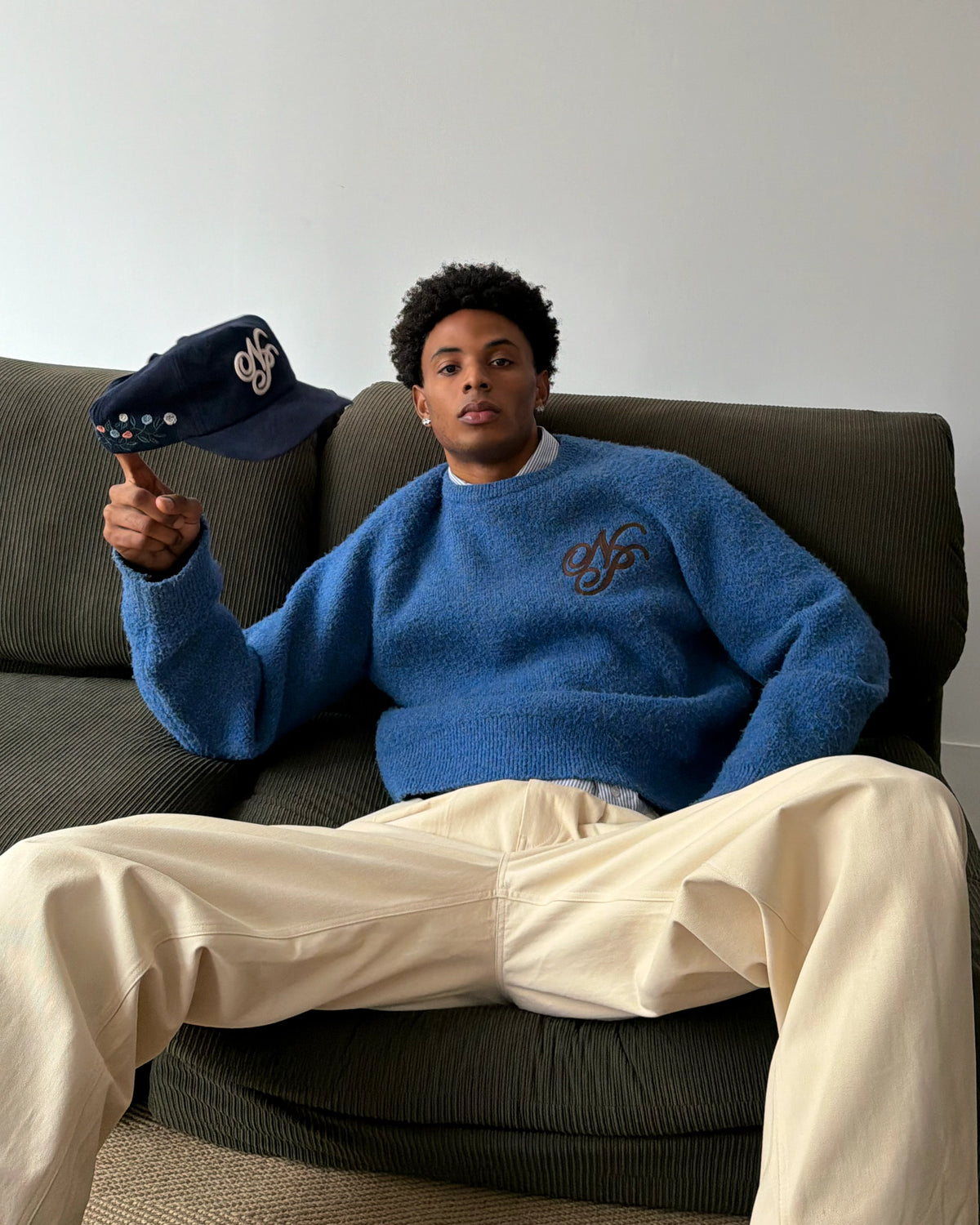 Le Marais Knit Sweater Blue