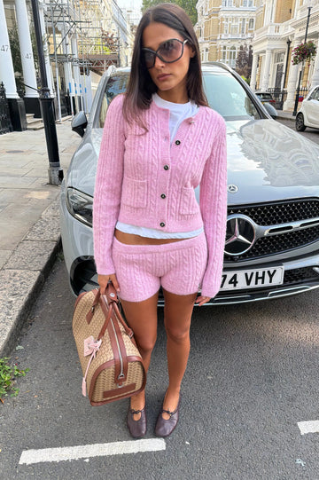 Notting Hill Knit Cardigan Pink