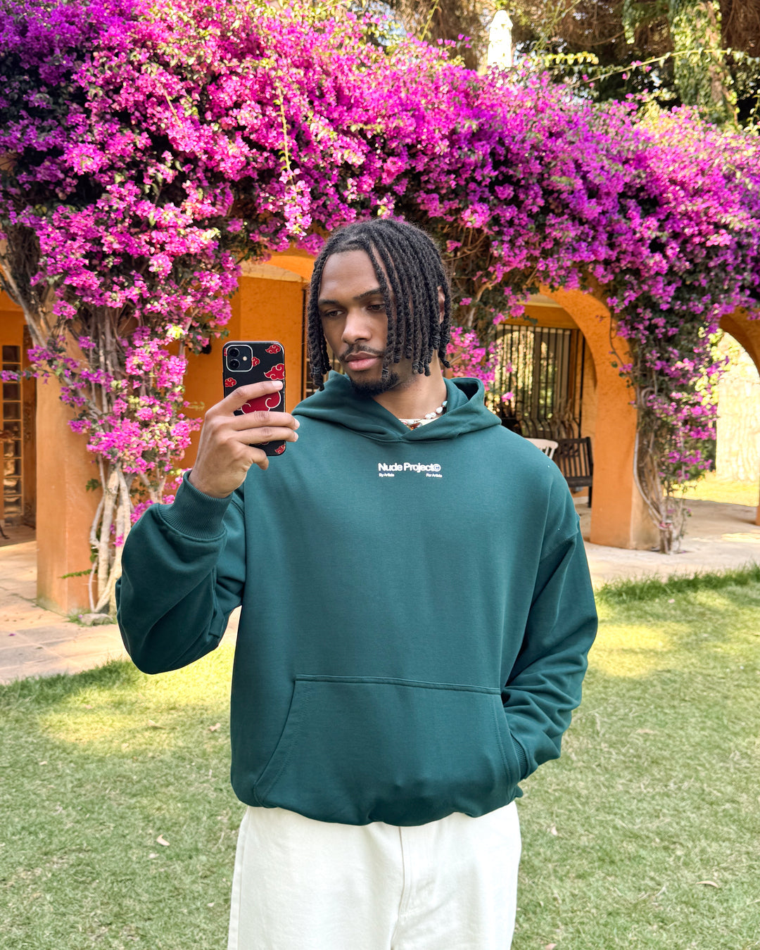 Pessego Hoodie Green