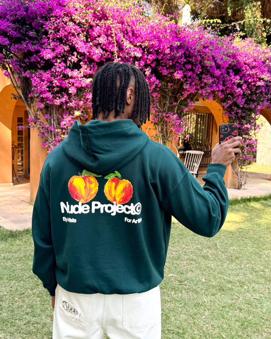 Pessego Hoodie Green