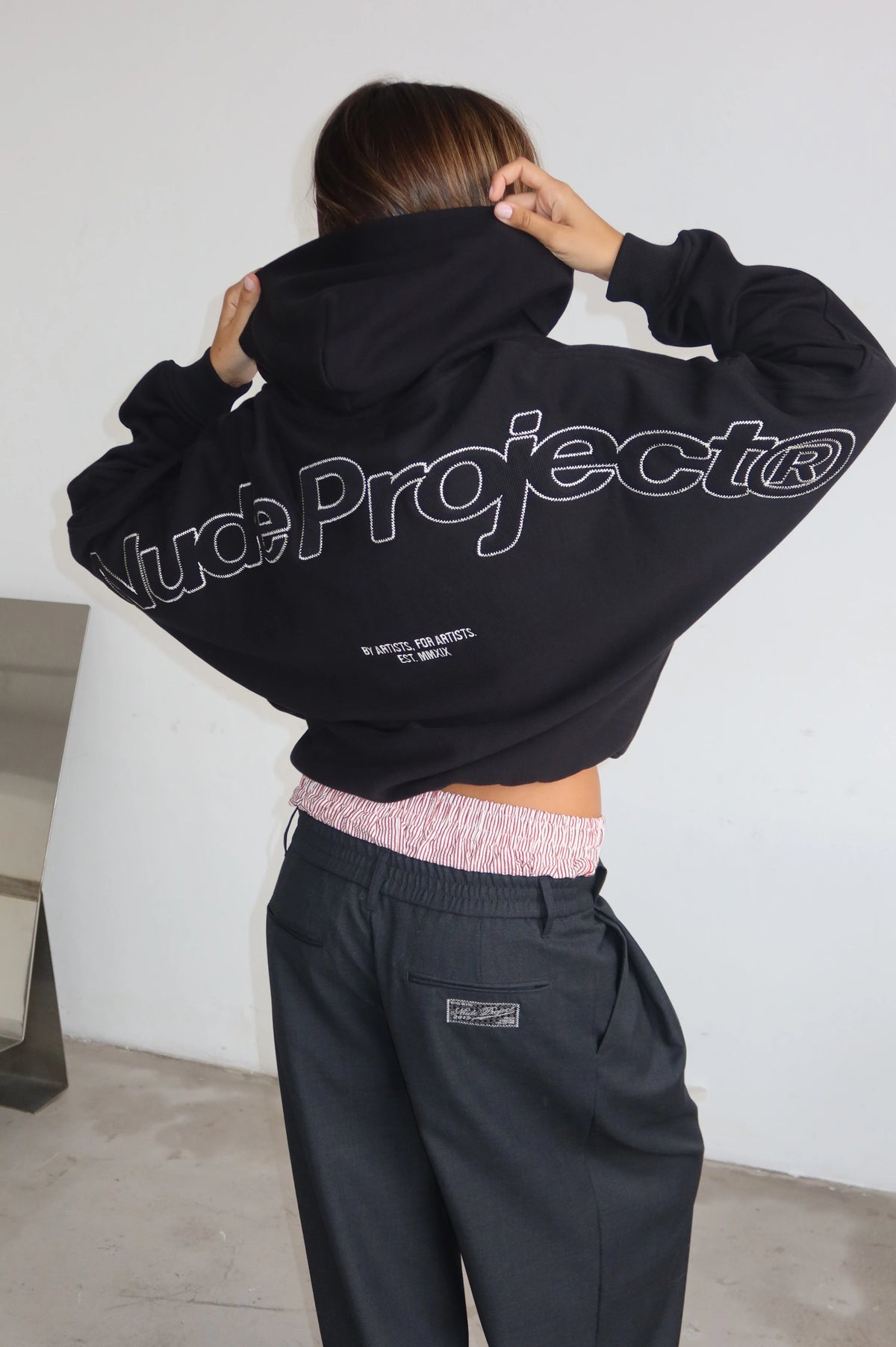 Beast Zip-Up Hoodie Black