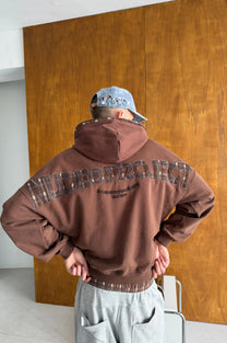 Monster Hoodie Brown