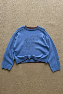 The Employee of the Month Knit Sweater Blue