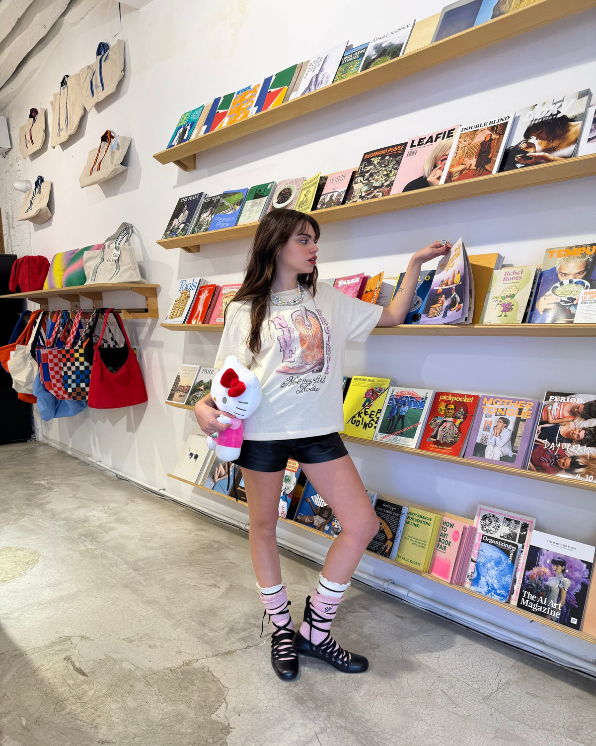 Yeehaw Tee Marshmallow