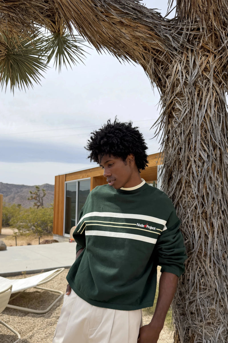 Smith Knit Sweater Green