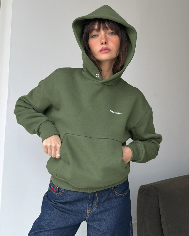 Origins Hoodie Green