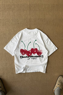 Carmin Tee White