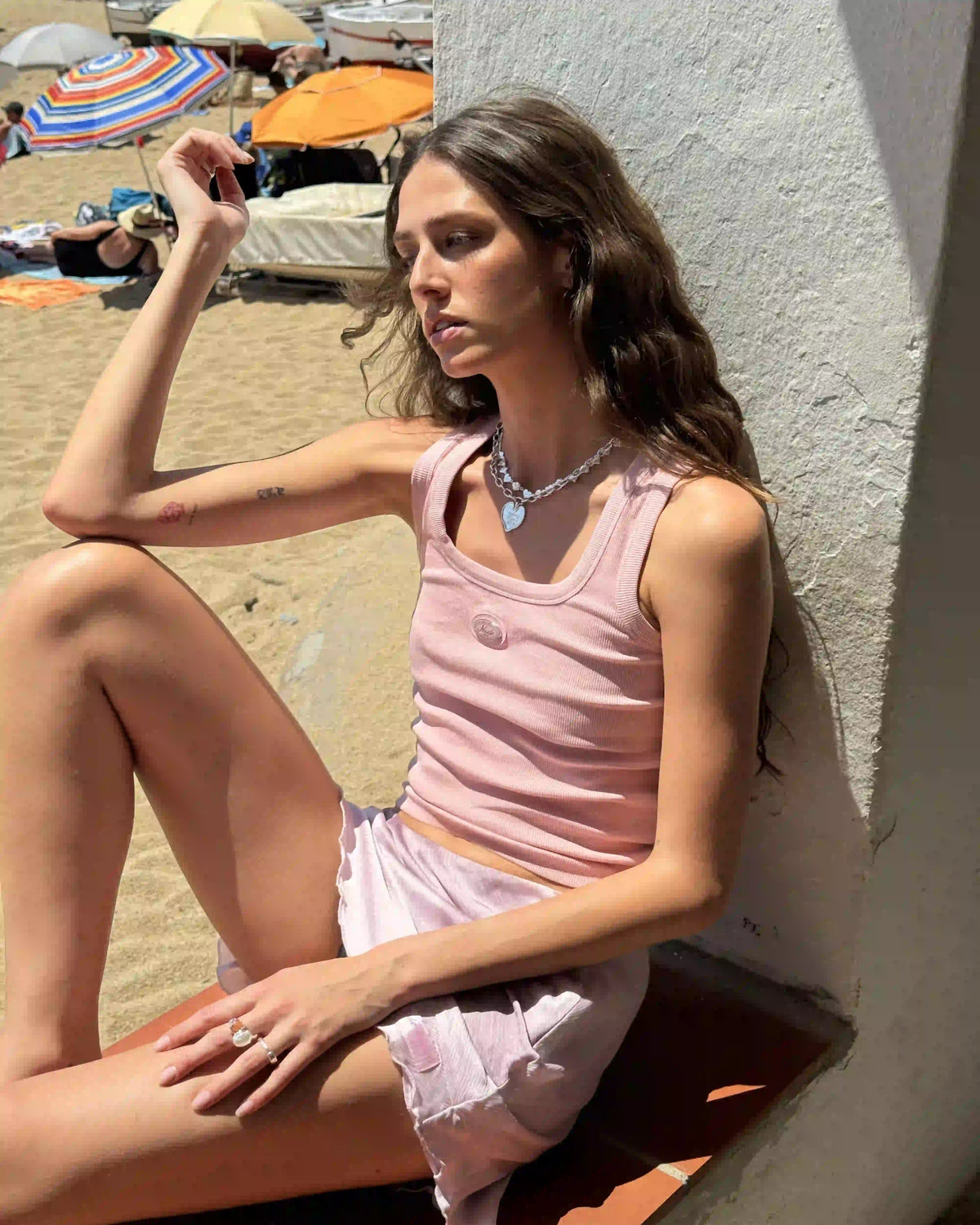 Sophisticated Pleasure Tank Top Pink