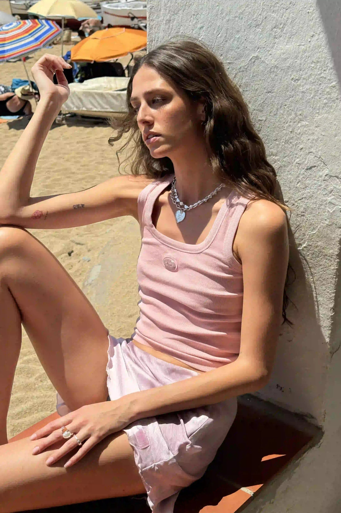Sophisticated Pleasure Tank Top Pink