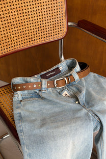 Gem Leather Belt