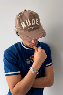 Nude Varsity Cap Sand