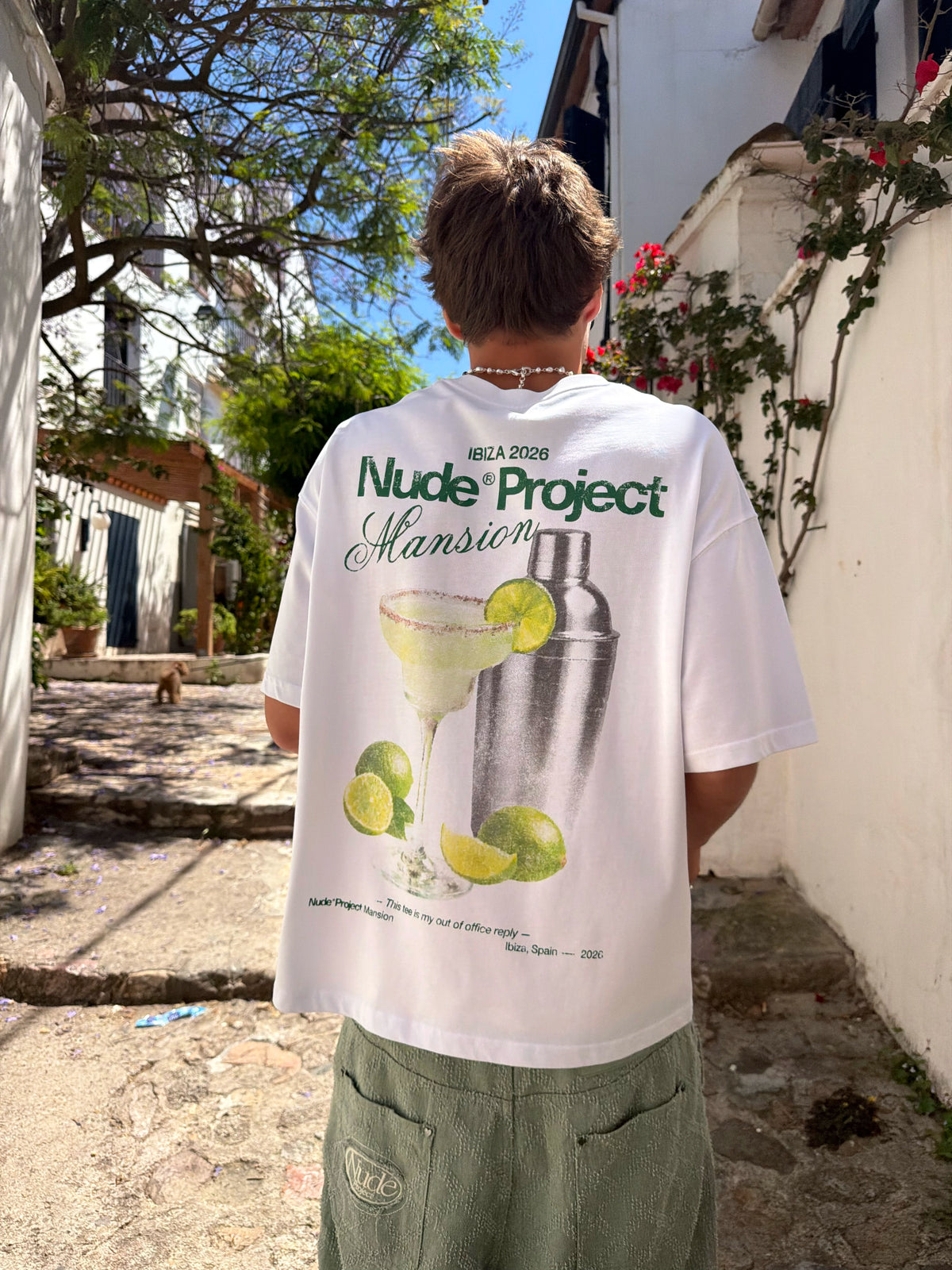 Cocktail Tee White