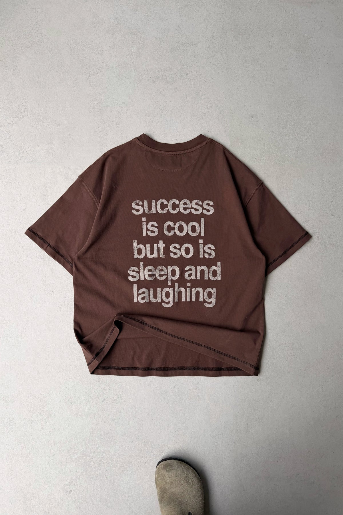 Success Tee Brown