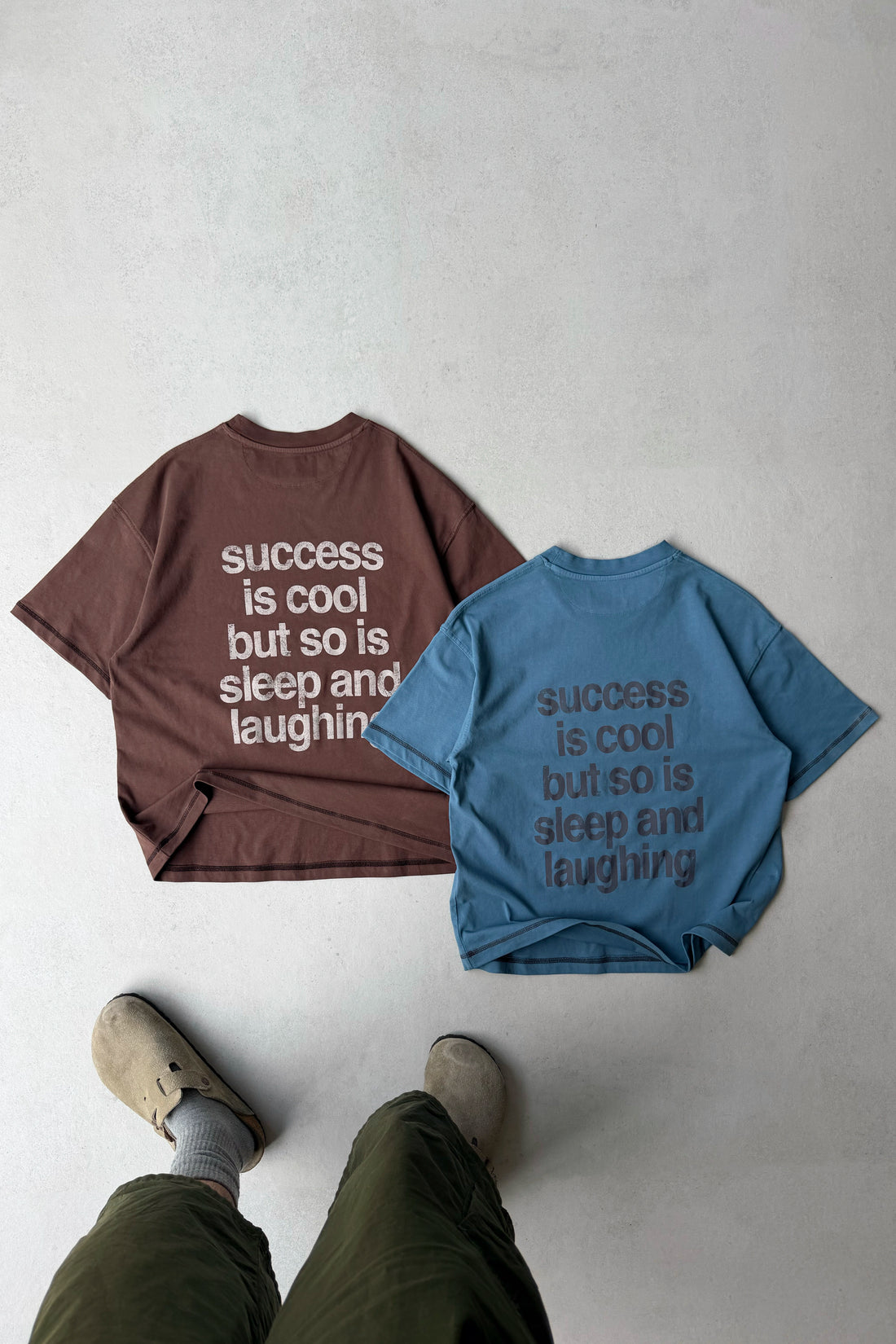 Success Tee Brown