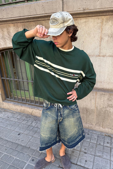 Smith Knit Sweater Green