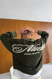 The Consultant Quarter-Zip Knit Green