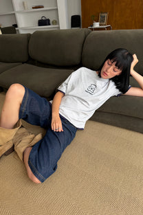 Bear Tee Grey Melange