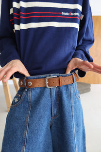 Pony Leather Belt