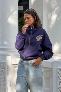 Hammers Zip-Up Navy