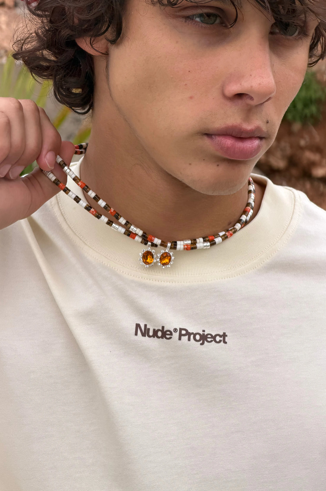 Famara Necklace Orange