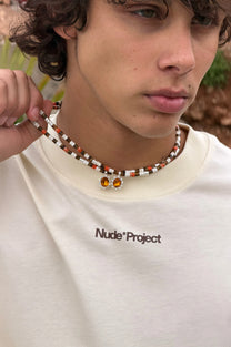 Famara Necklace Orange
