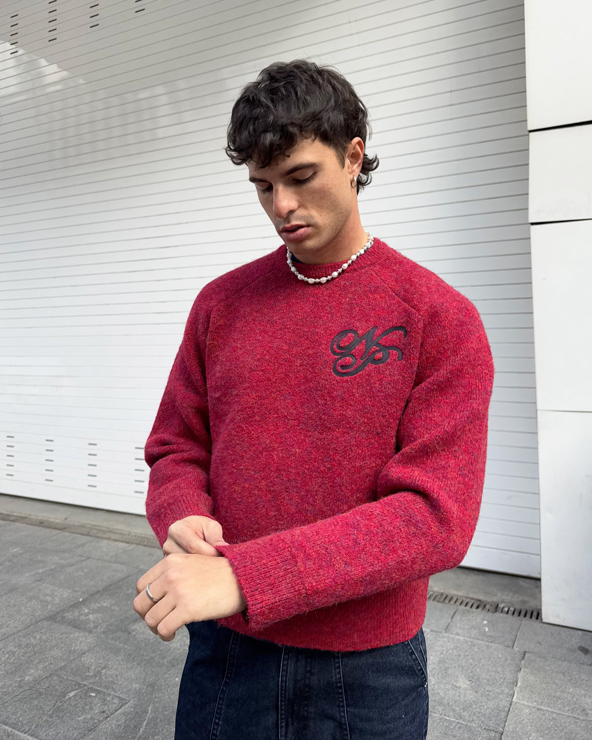 Le Marais Knit Sweater Red