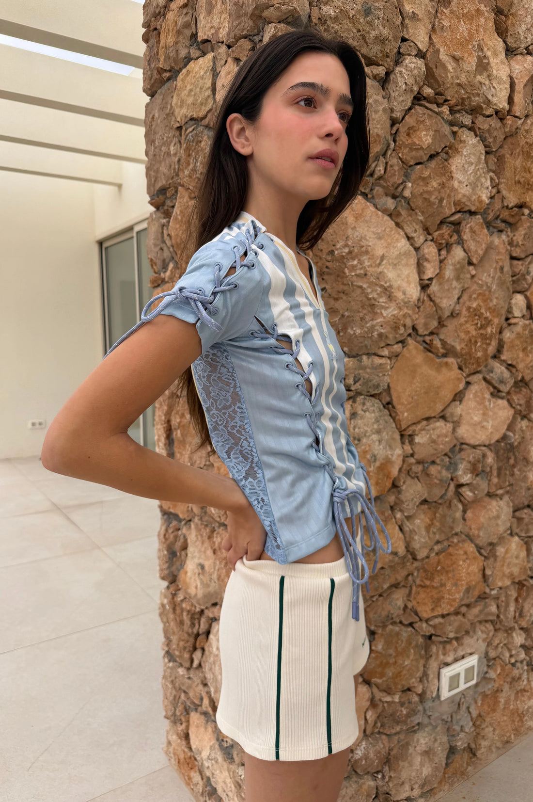 Tini Football Tee
