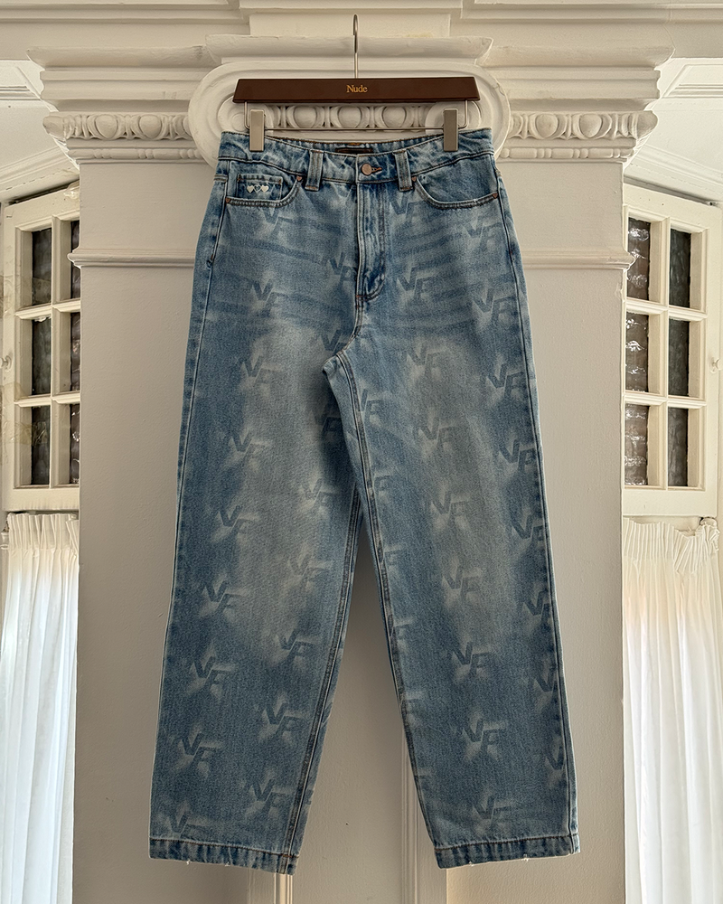 LA STAR DENIM PANTS