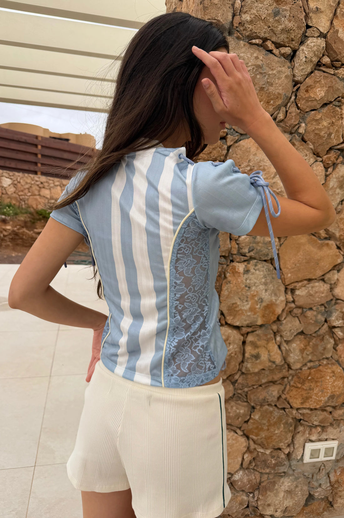 Tini Football Tee