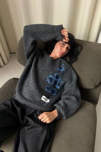 Home-Office Knit Sweater