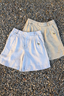 Kimchi Linen Shorts Baby Blue