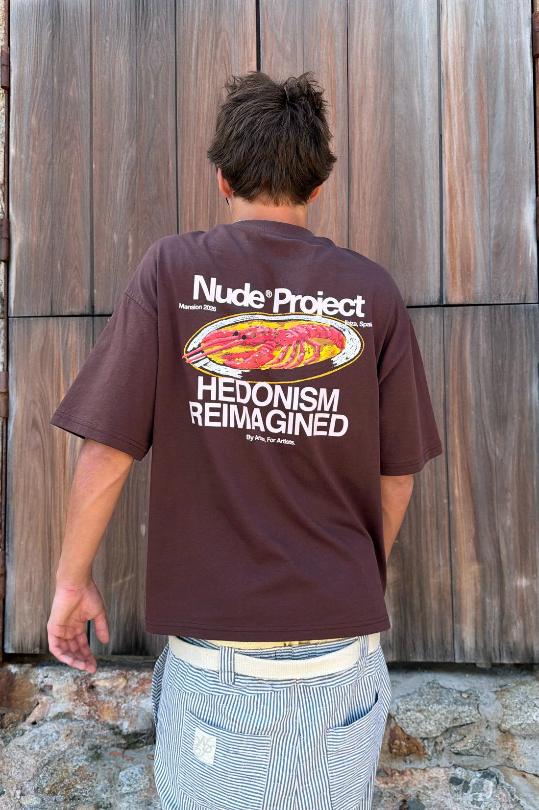 Lobster Tee Brown