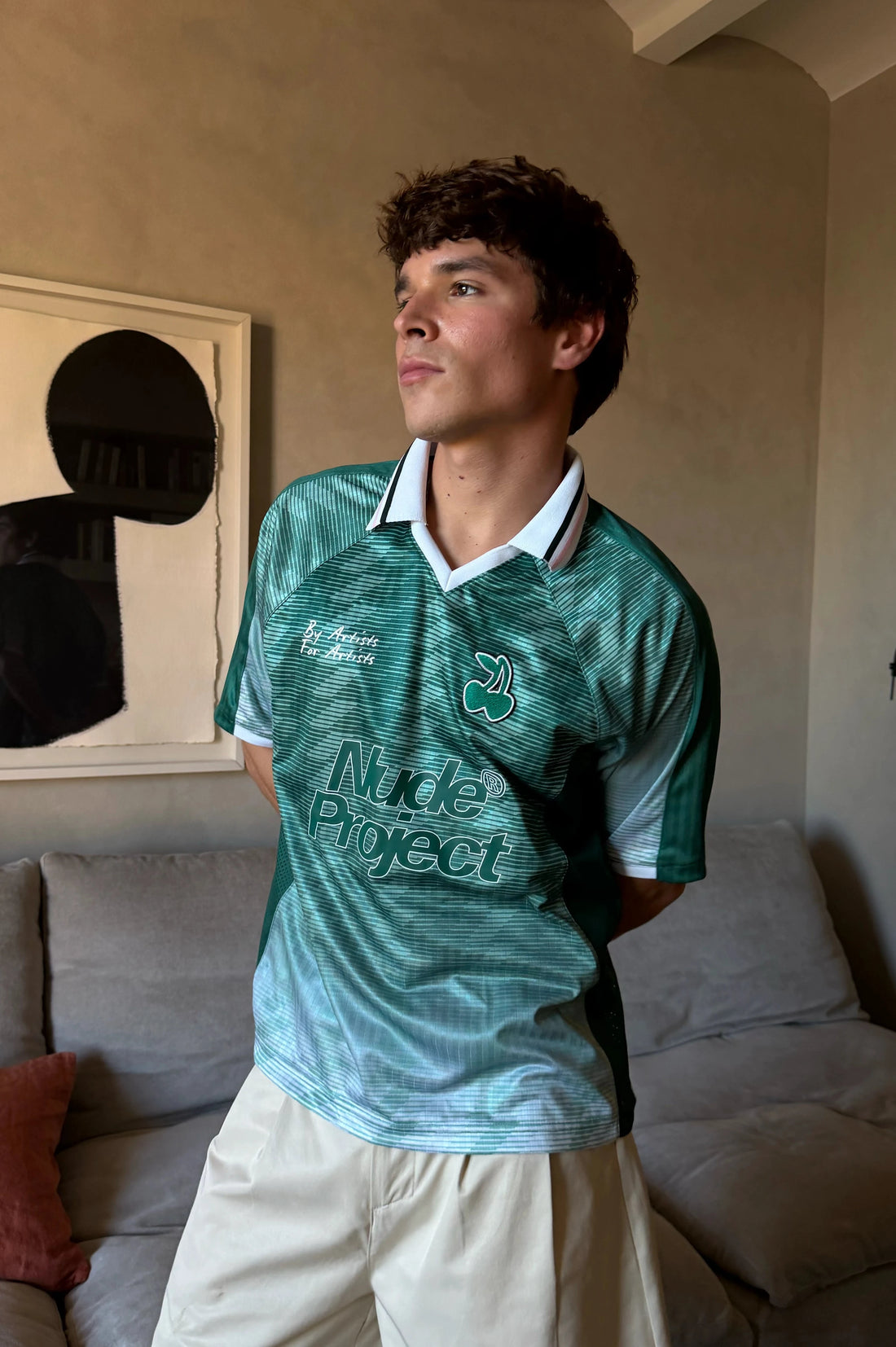 Radja Football Tee Green