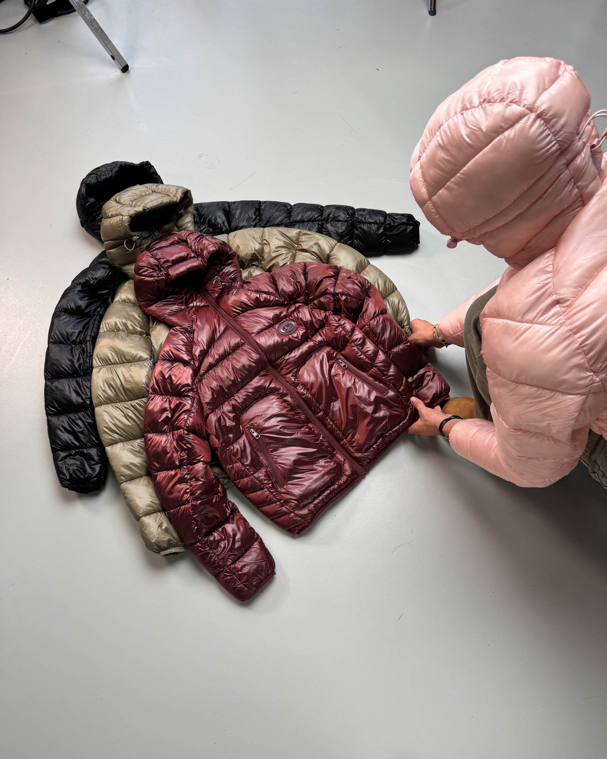 Iconic Puffer Jacket Burgundy