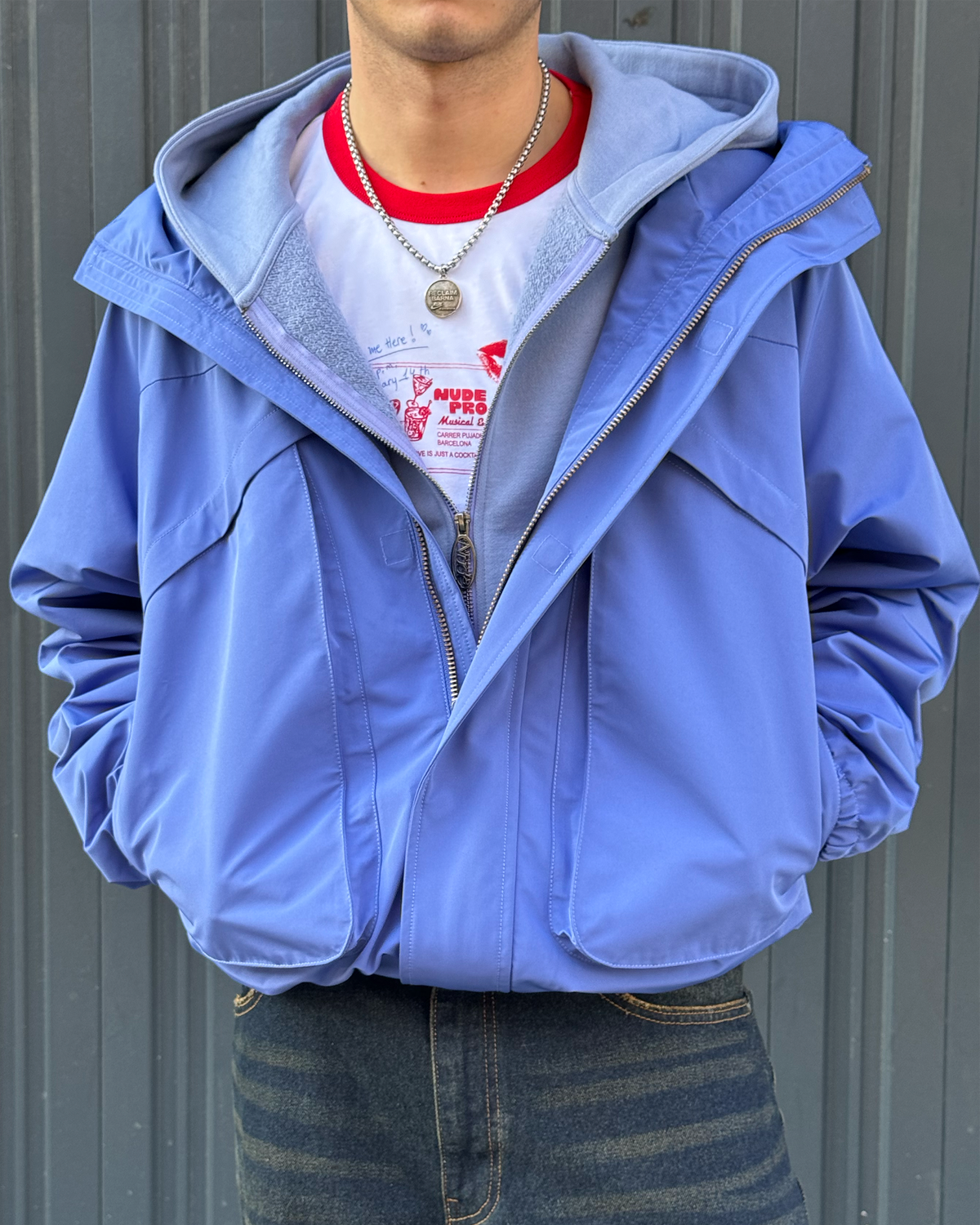 Milestones Windbreaker Jacket Lilac