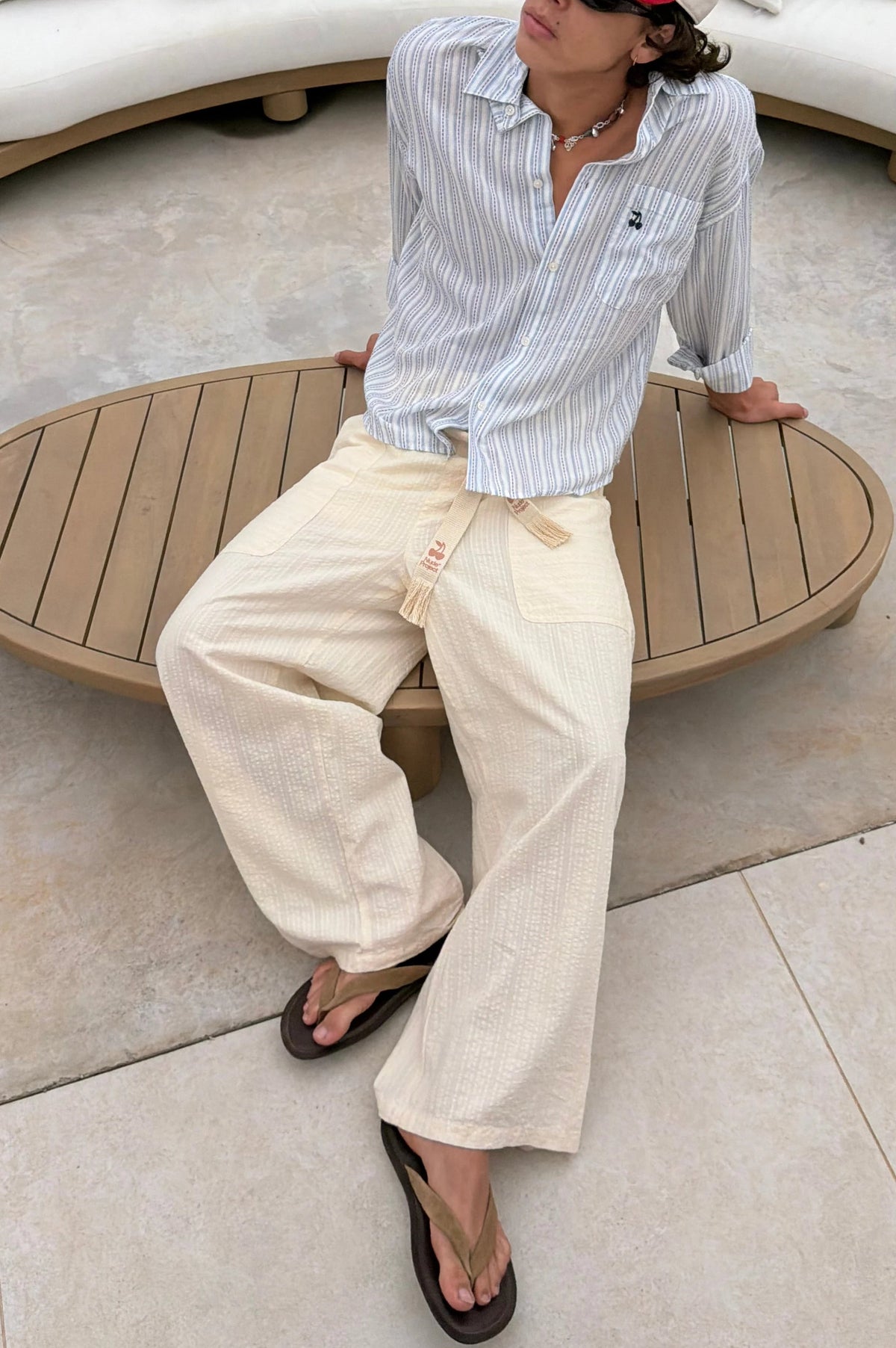 Formentera Pants Ivory