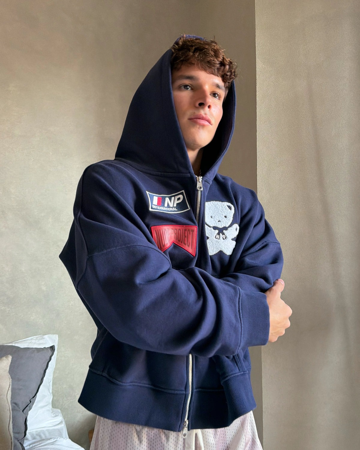 Osito Racing Zip-Up Hoodie