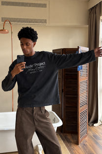 Mon Amour Long-Sleeve Tee Ash