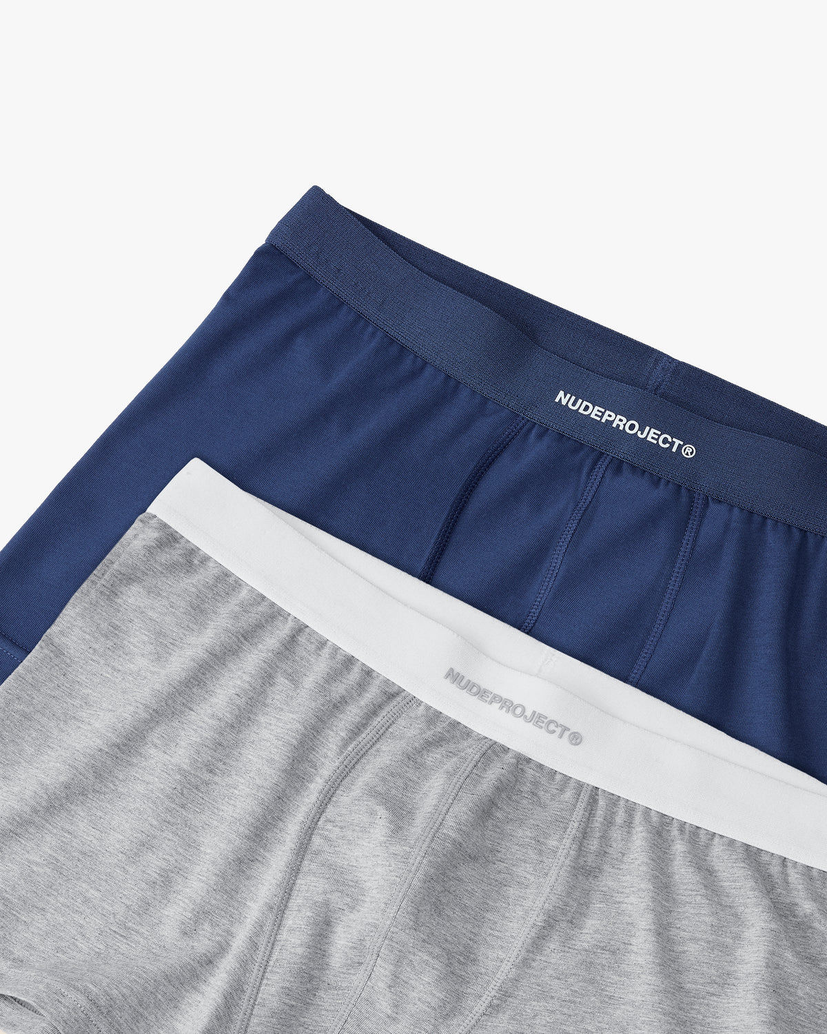 Jake Boxer Grey/Navy 2Xpack