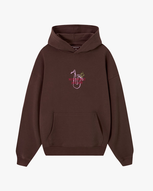 SUDADERA MARRÓN JAZZ CAFÉ