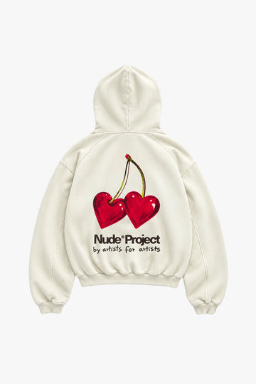 Sudadera Juicy Cherry Blanco Crema