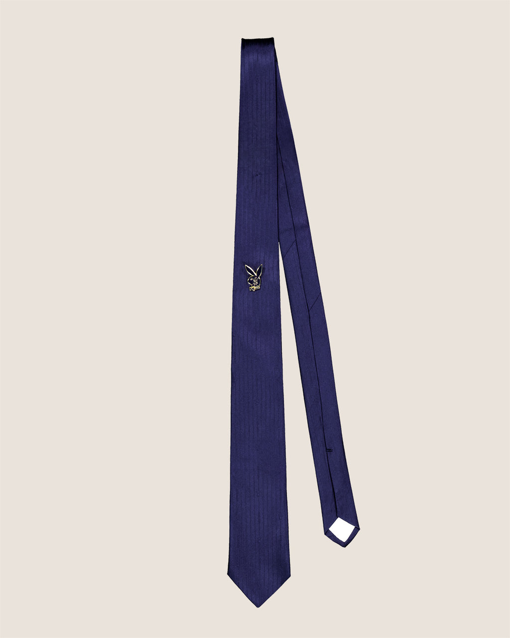 Nude Navy Blue Tie