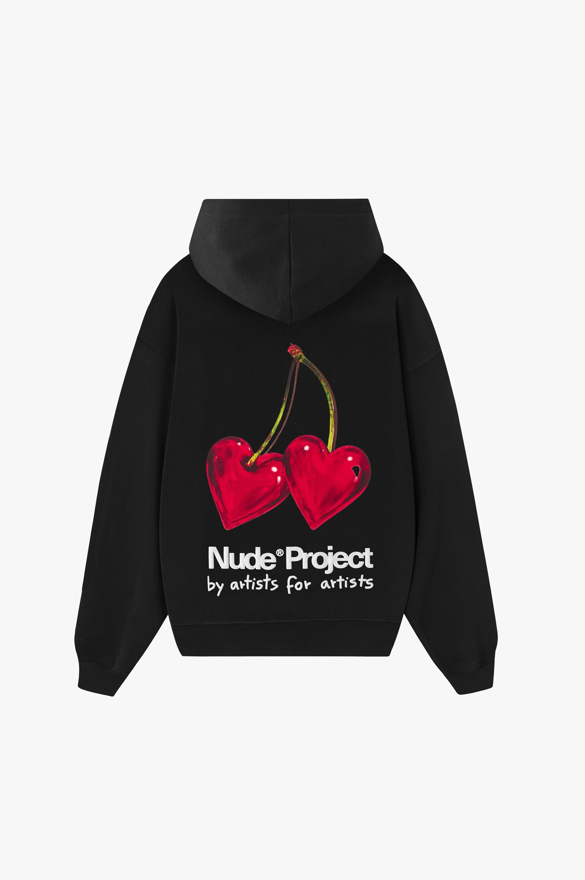 本日最終値下げ！Cherry Hoodie ‘26 ノベルティ Juicy Cherry Hoodie Black – Nude Project