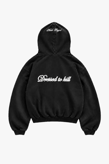 Kill Bill Zip-Up Hoodie Ash
