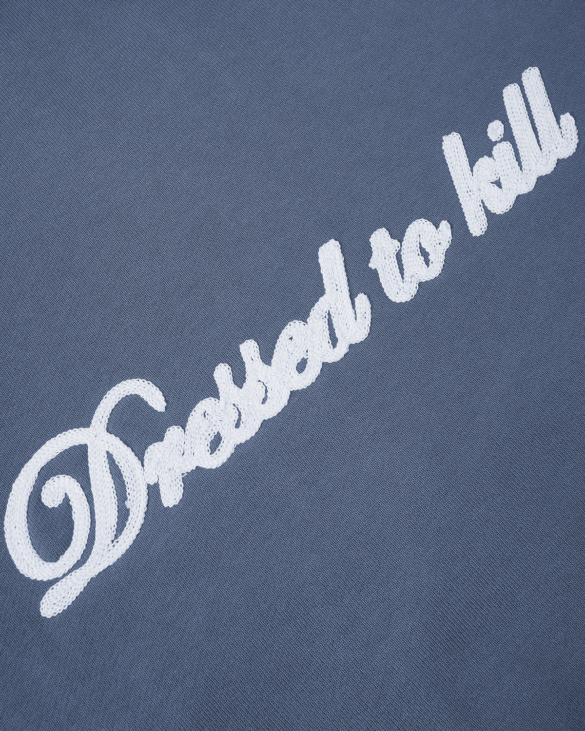 Kill Bill Zip-Up Hoodie Indigo