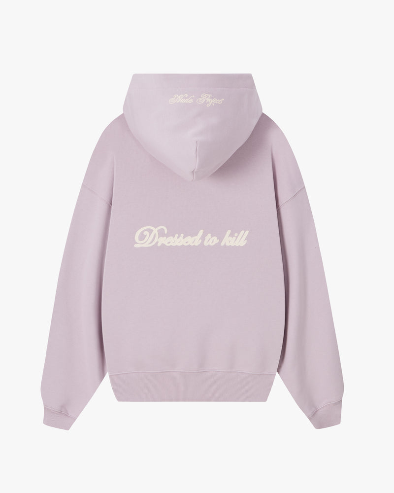 KILL BILL ZIP-UP HOODIE LILAC