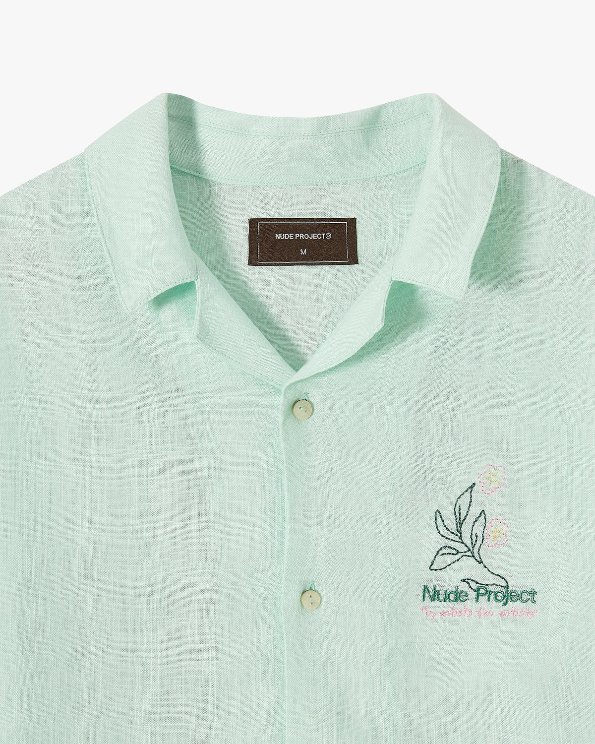 Kimchi Resort Shirt Aqua Green