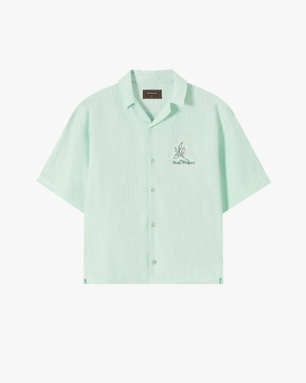 Kimchi Resort Shirt Aqua Green
