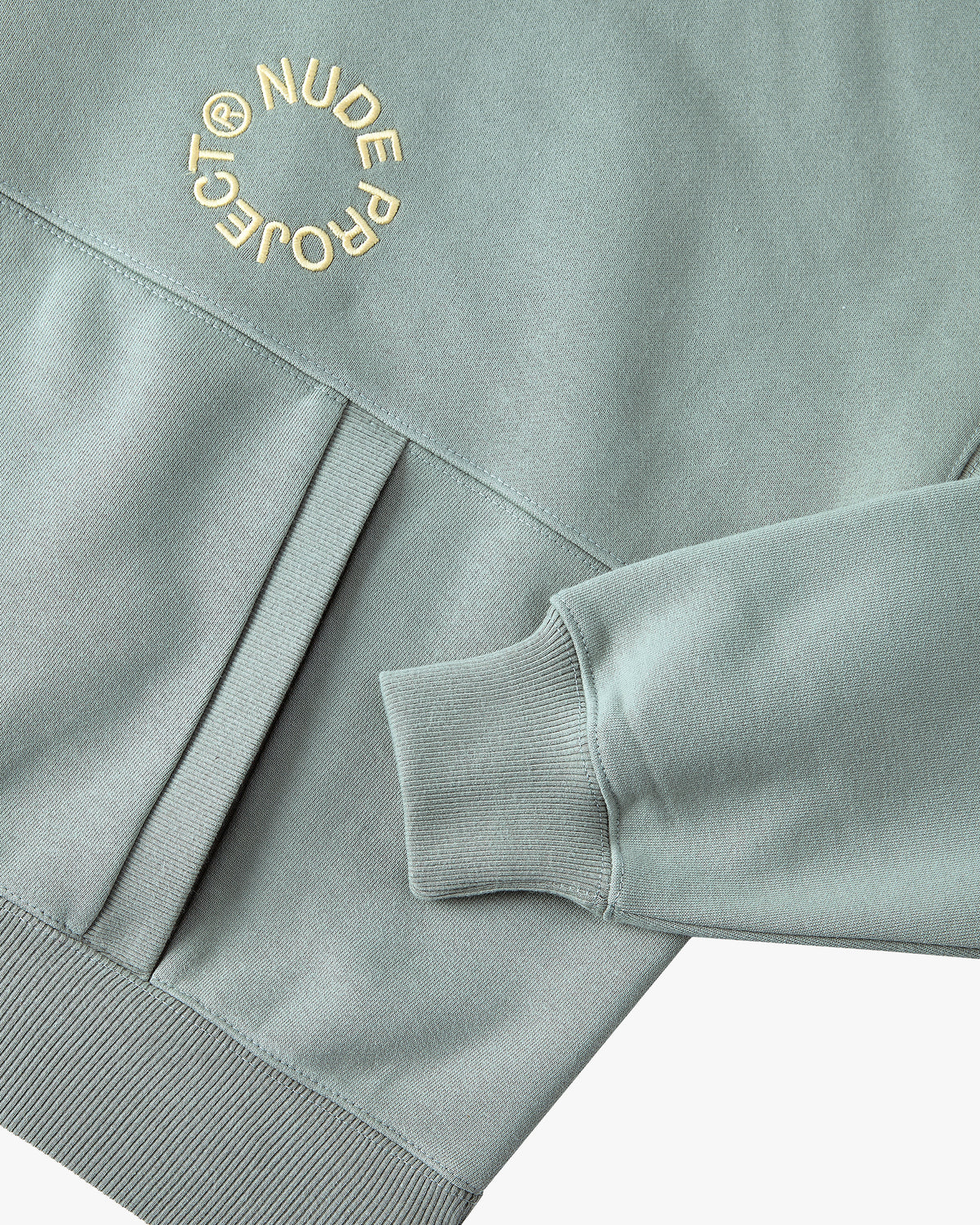 Sudadera Boxy Pale Green Kory