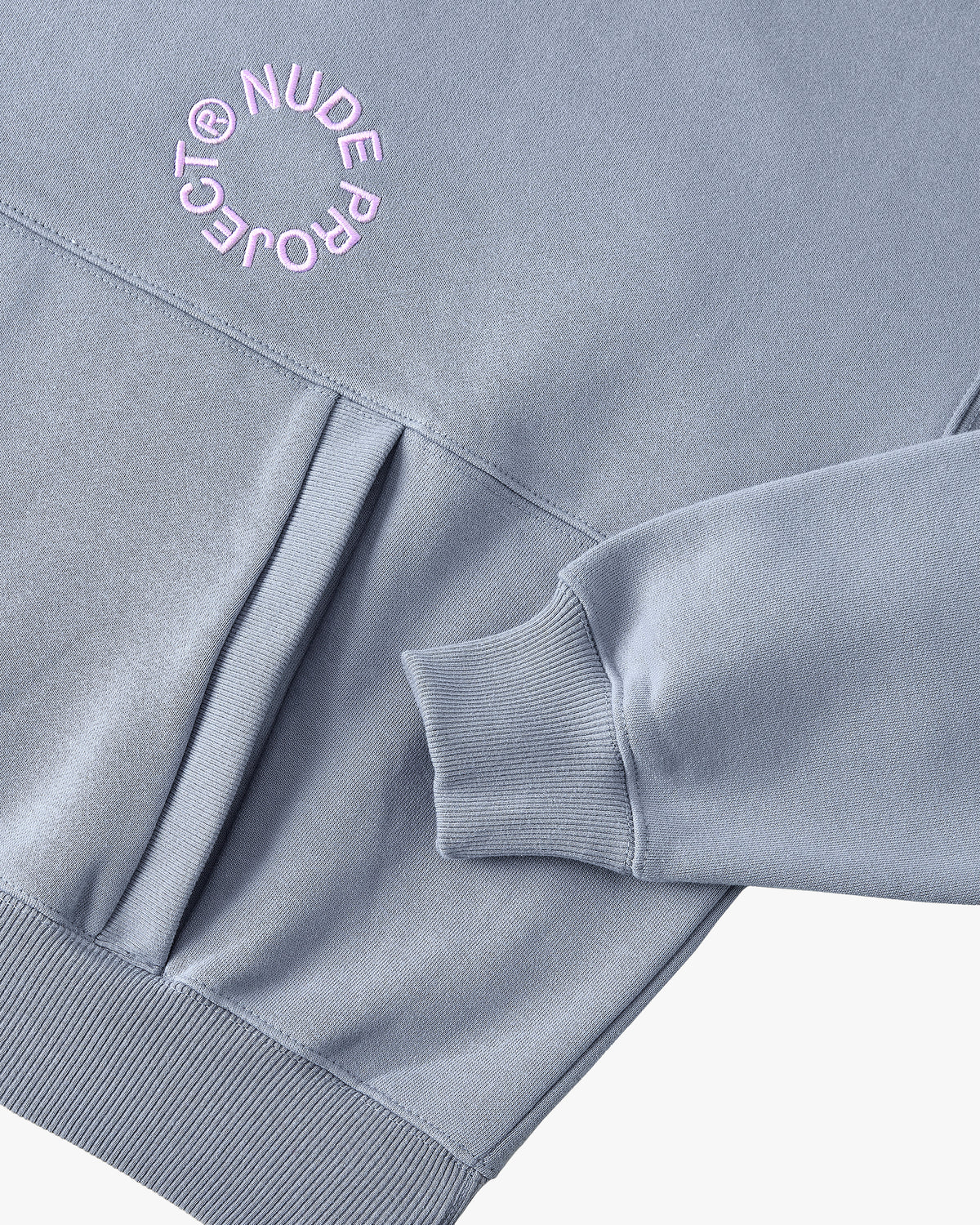 Kory Boxy Hoodie Baby Blue